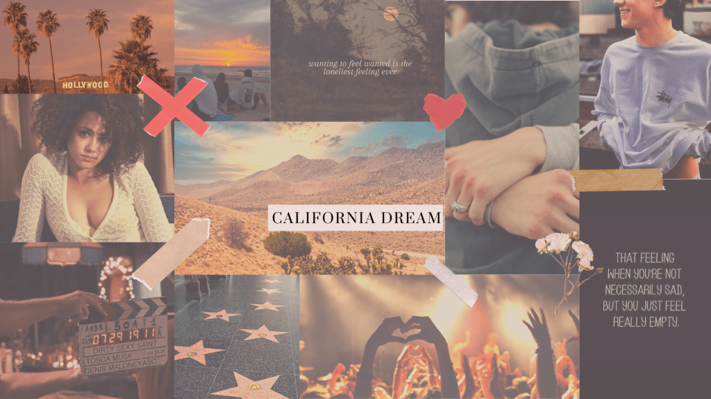 Personnages de California Dream sous le soleil de Los Angeles